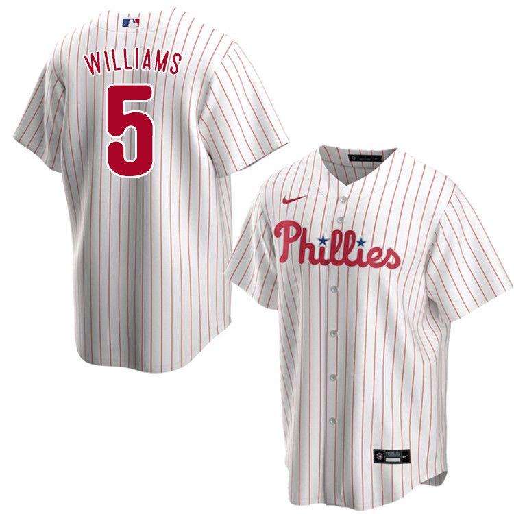 Nike Men #5 Nick Williams Philadelphia Phillies Baseball Jerseys Sale-White